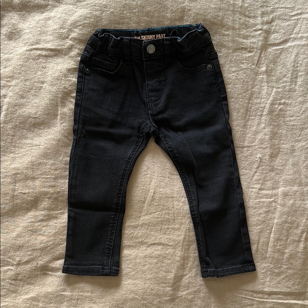 Black Skinny Kids Pants